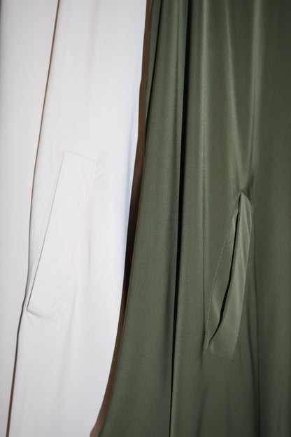 Batwing Abaya- Buttermilk🫧