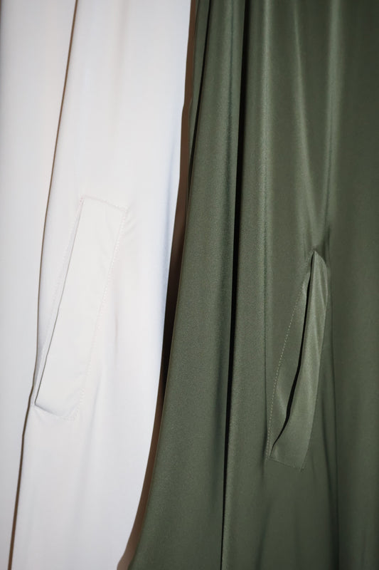 Batwing Abaya- Buttermilk🫧